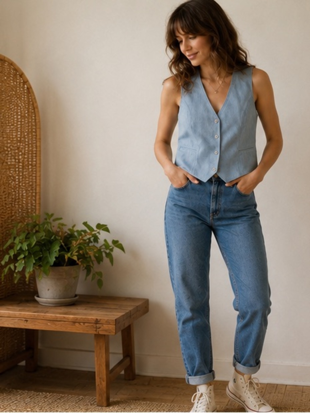 Vintage Cotton Vest